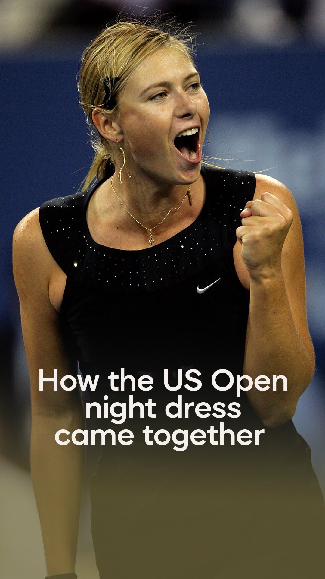 maria sharapova black tennis dress A look into the iconic little I wore to the US Open 20 years ago. 🎀 New Episode Pretty Tough with with J E N N A L Y O N S out today!! colour: soft-yellow-round-neck-a-line-skirt-midi-dress Cupshe Women's A Line Size:4XL-50
