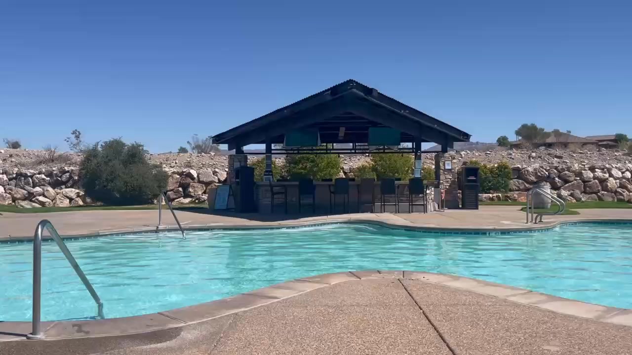 Hanging out at Laughlin Ranch Golf Course Pool And Spa.. Had it all too ...