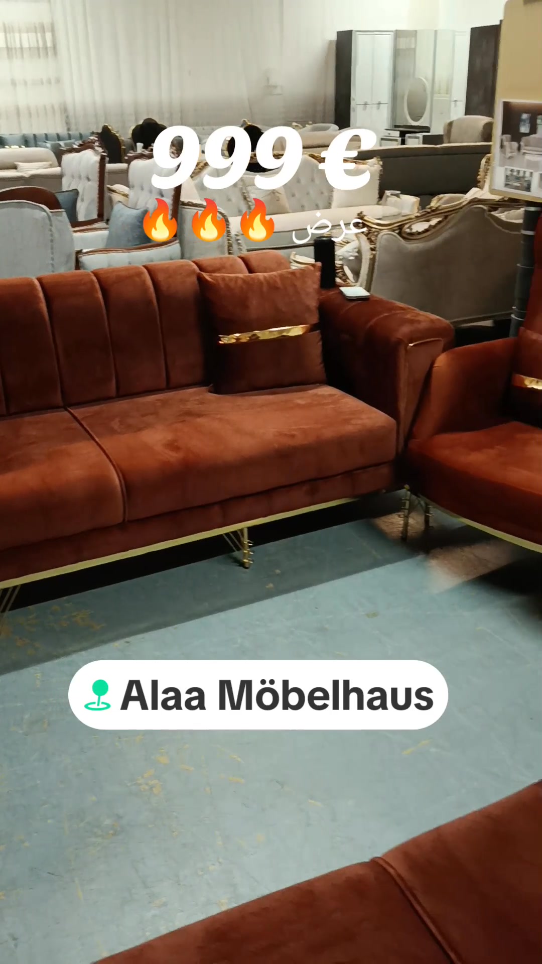 عرض 🔥🔥, طقم الكنب 3+3+1+1 ==»999 € , 📱015254178260 | Alaa Möbelhaus