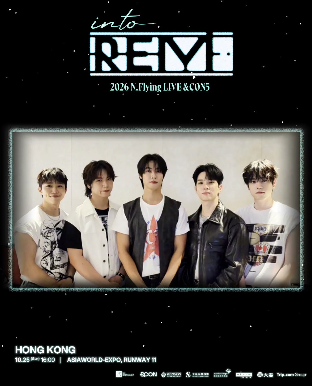 2026 N.Flying LIVE '&CON5 : into REM' IN HONG KONG 不是夢！不是