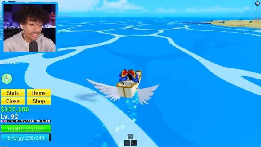 くさ NOOB To PRO Using The NEW EAGLE FRUIT.. (Blox Fruits) | RoBros