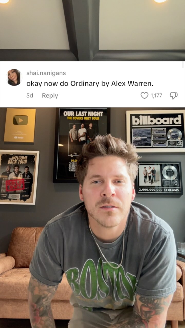you guys wanted it…. so you got it! full cover of ‘ordinary’ out nowww ...