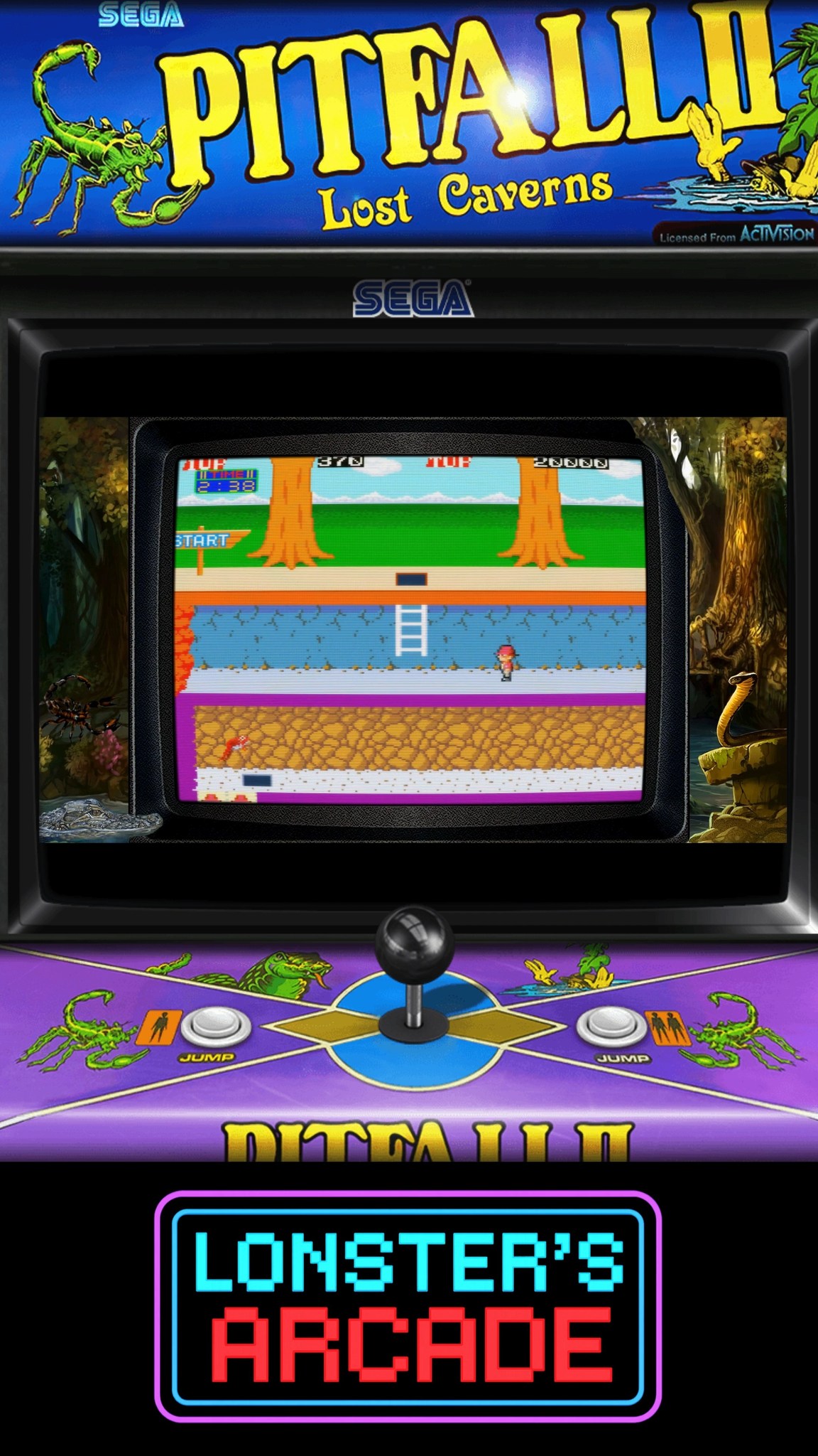 🎮 Game Details • Game Name: Pitfall II: Lost Caverns • Platform
