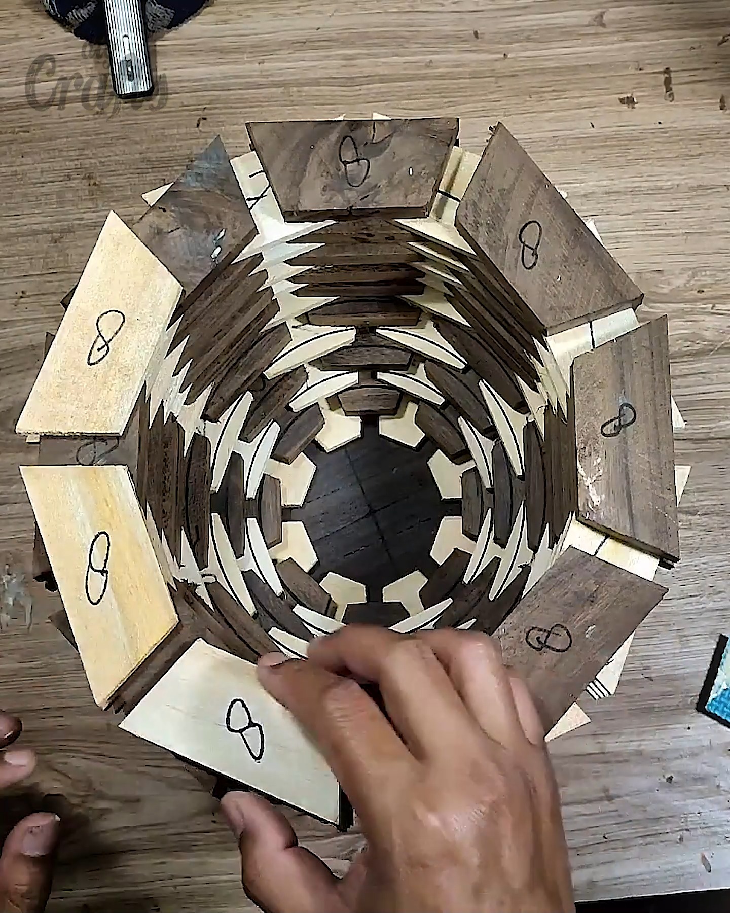Woodturning Open Segmented Bowl | DIY & Crafts | Facebook