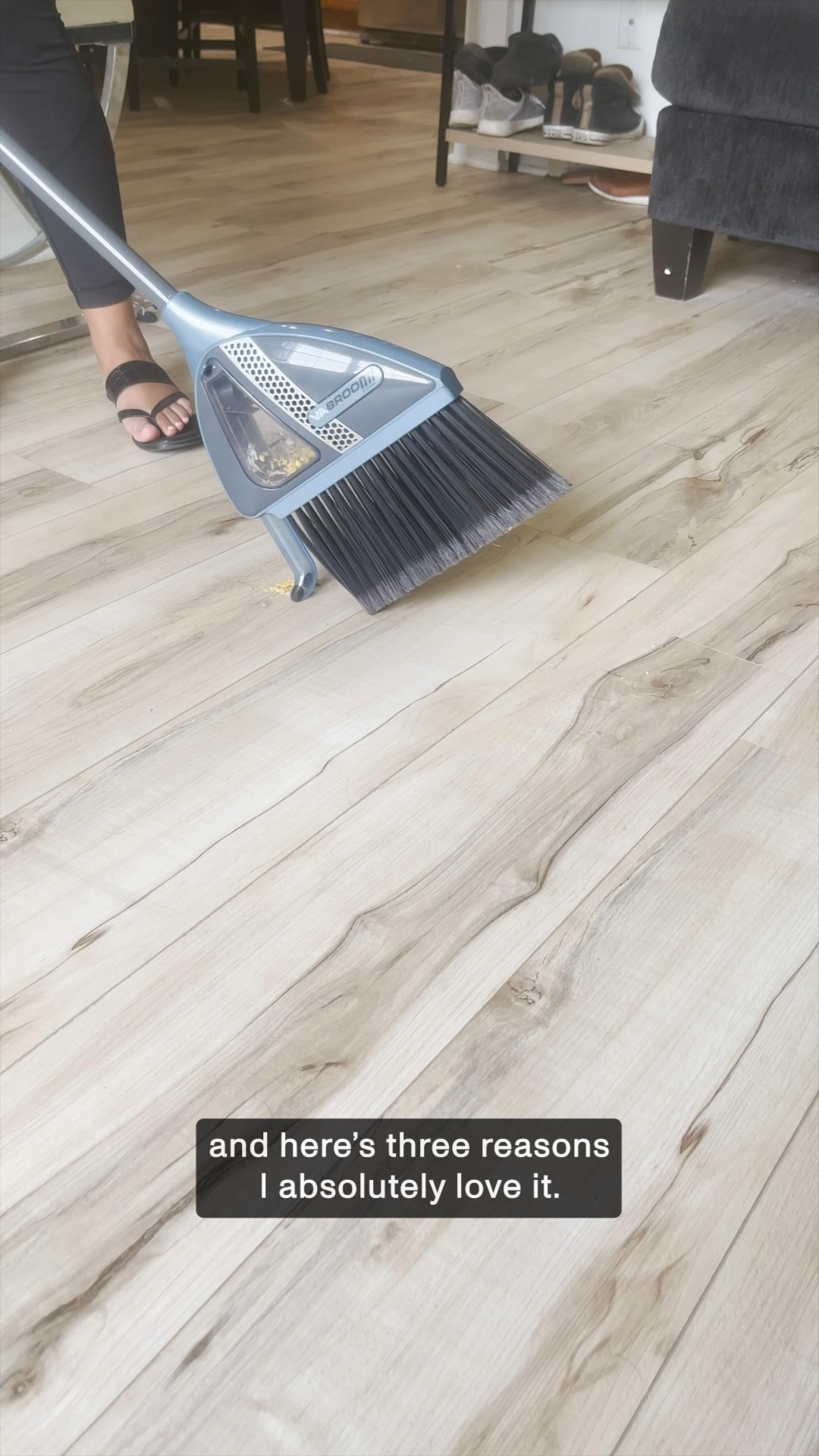 2-in-1 VaBroom Eliminates Need for Dustpans | CNET