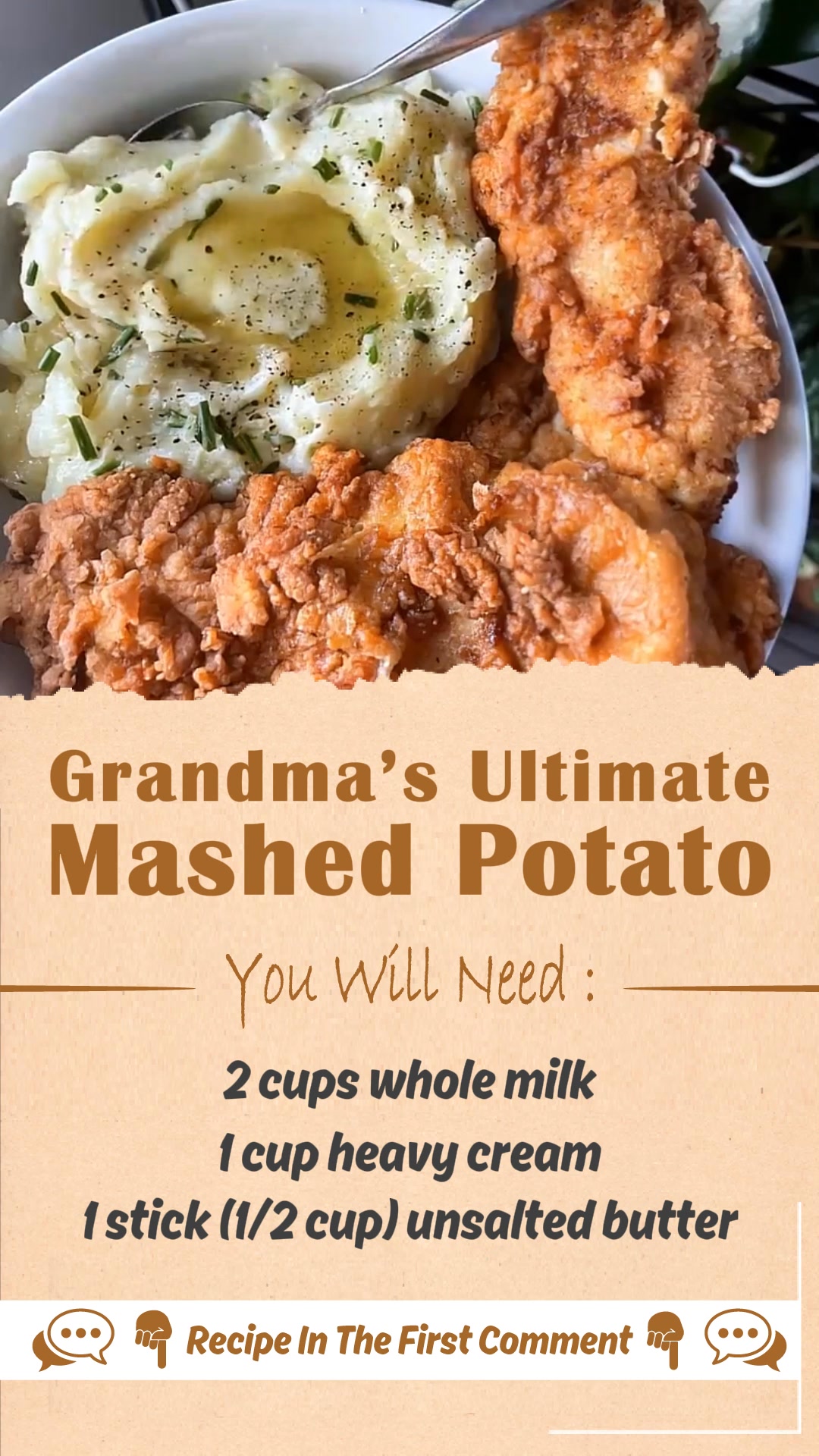 Please STOP boiling potatoes in WATER! When my grandma saw that I was ...