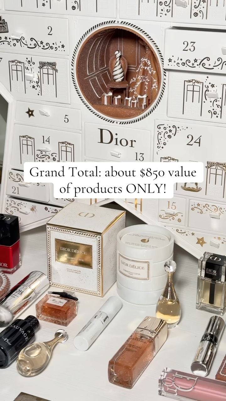 Unboxing Dior's $800 Holiday Advent Calendar