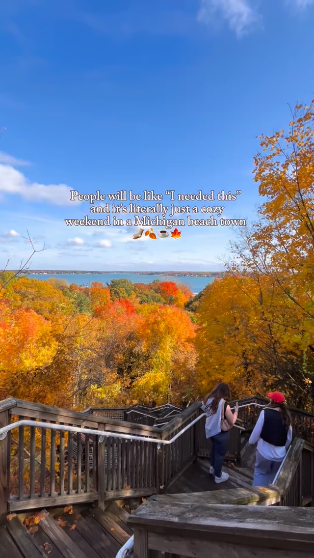 This time of year brings a whole different kind of beauty to Michigan 🍁 ...