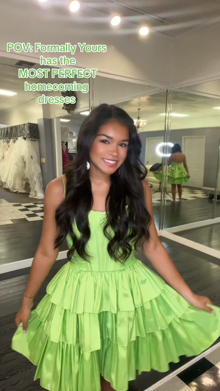 formally yours prom dresses Homecoming but make it dreamy💚✨ | blue prom dress