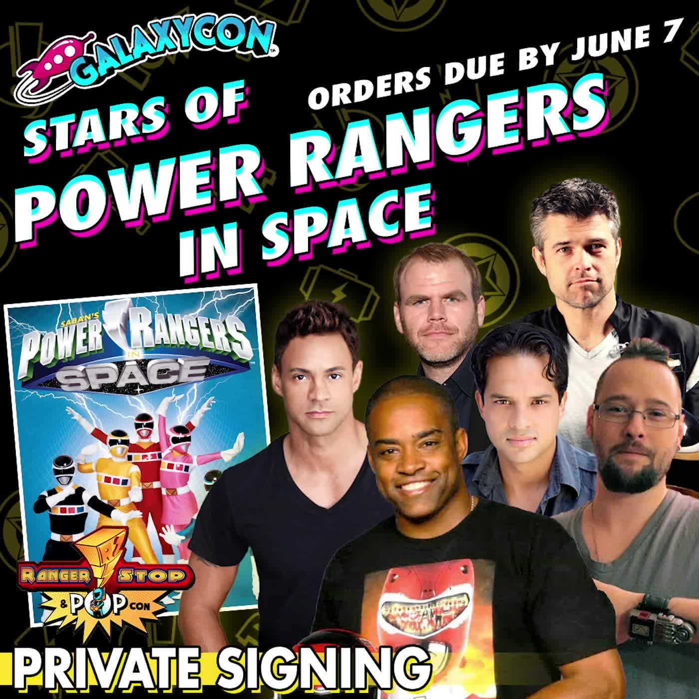 Let’s Rocket! Get exclusive autographs from the cast of Power Rangers ...