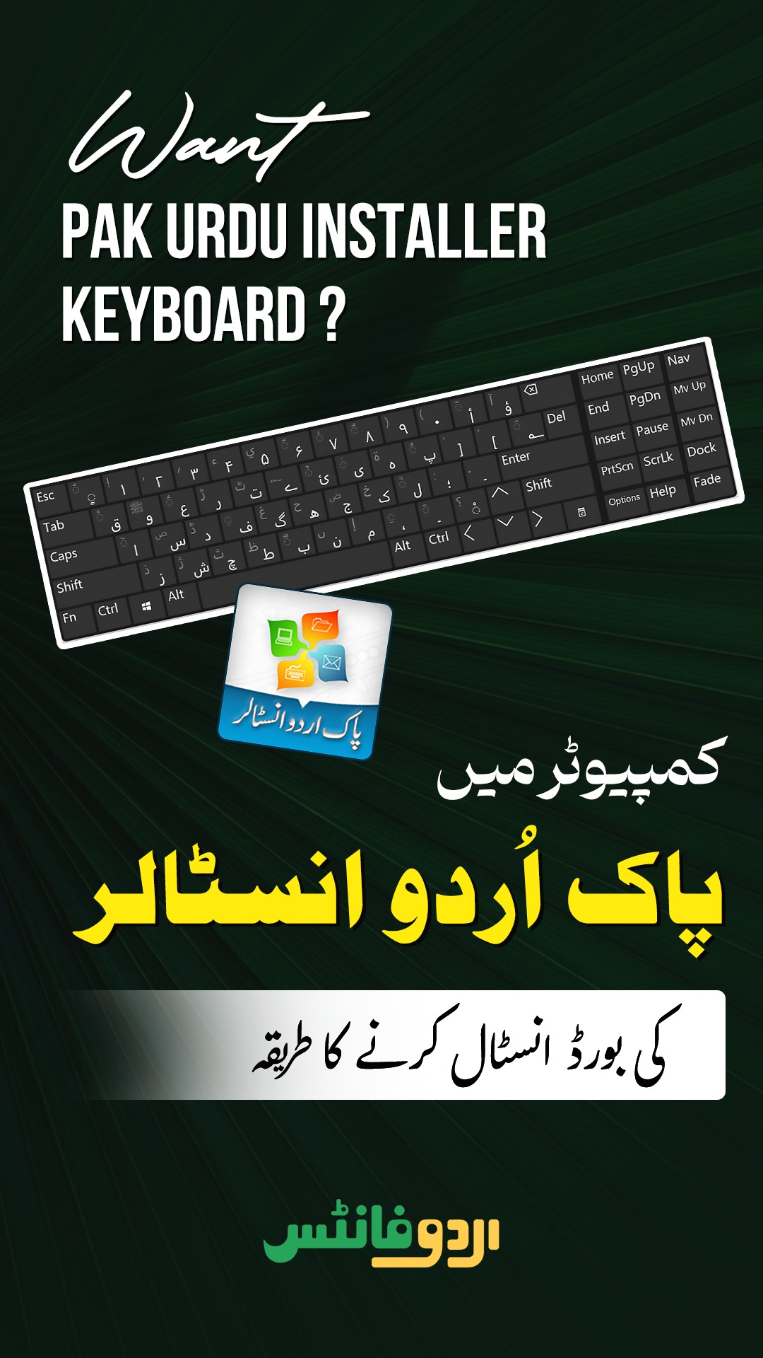 This video tutorial will let you walk through installing the Urdu ...