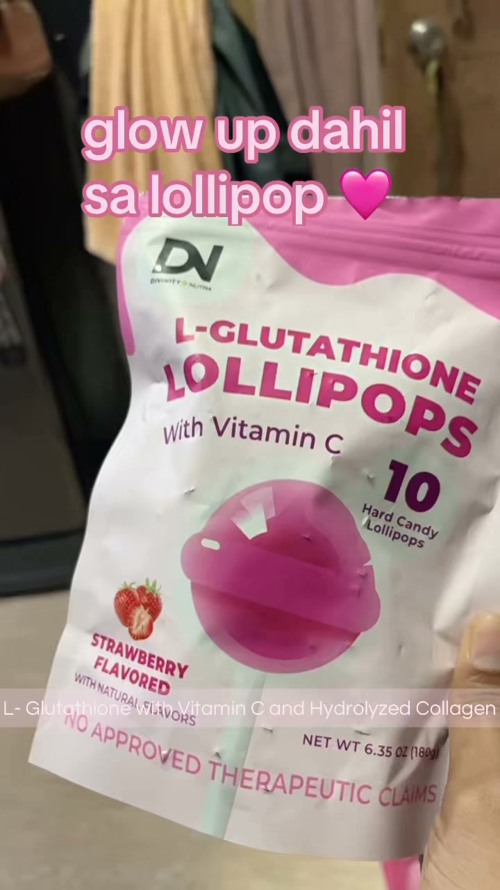 glutathione candy lollipop with Vitamin C na habang nag cacandy ka nag gglow ka pa! 💯 , #lollipops #Glutathione #candy #VitaminC #skincare | Checkout Stories Lipo B Injections in