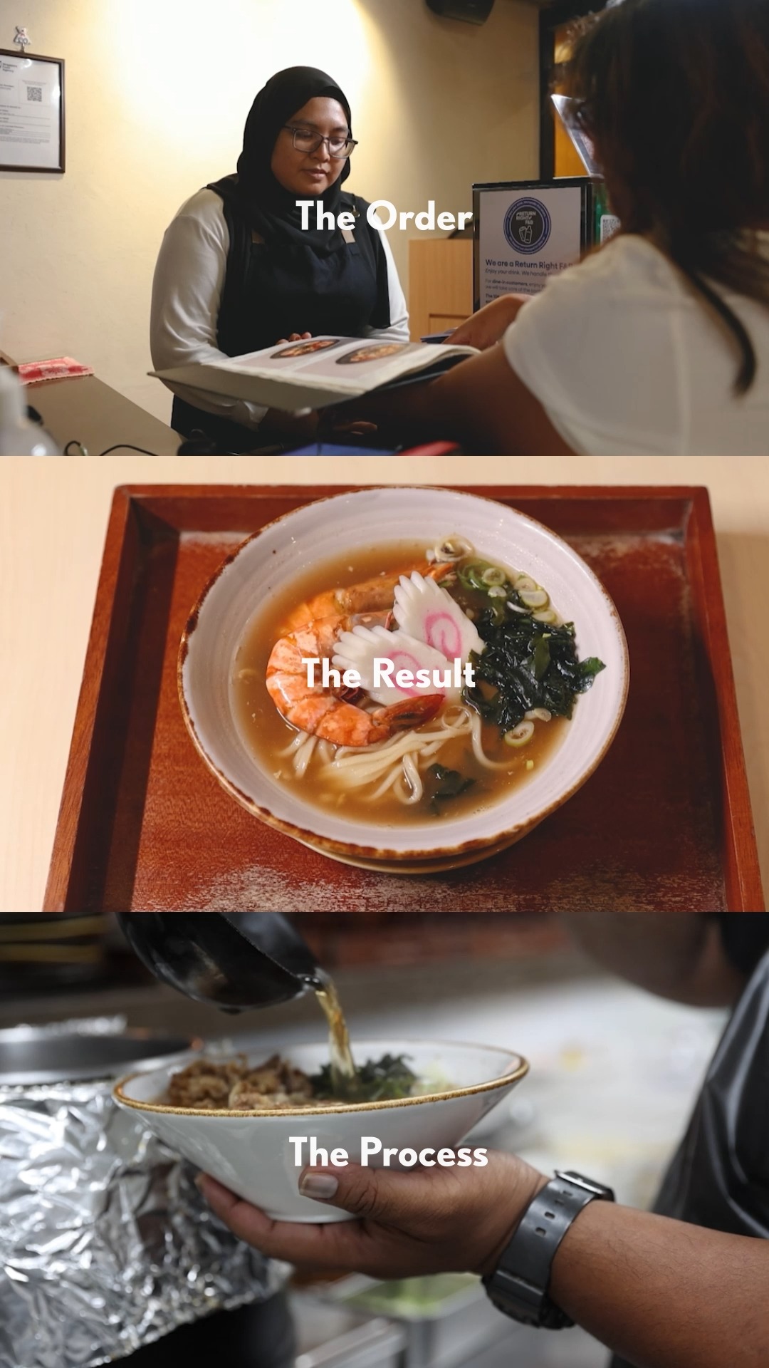 From fresh dough to a piping hot bowl in minutes, here's what goes