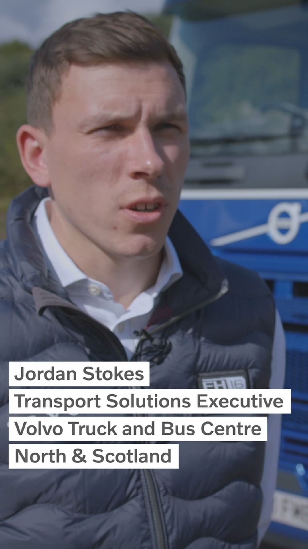 Earlier this year Jordan Stokes landed his dream job at Volvo Truck and ...