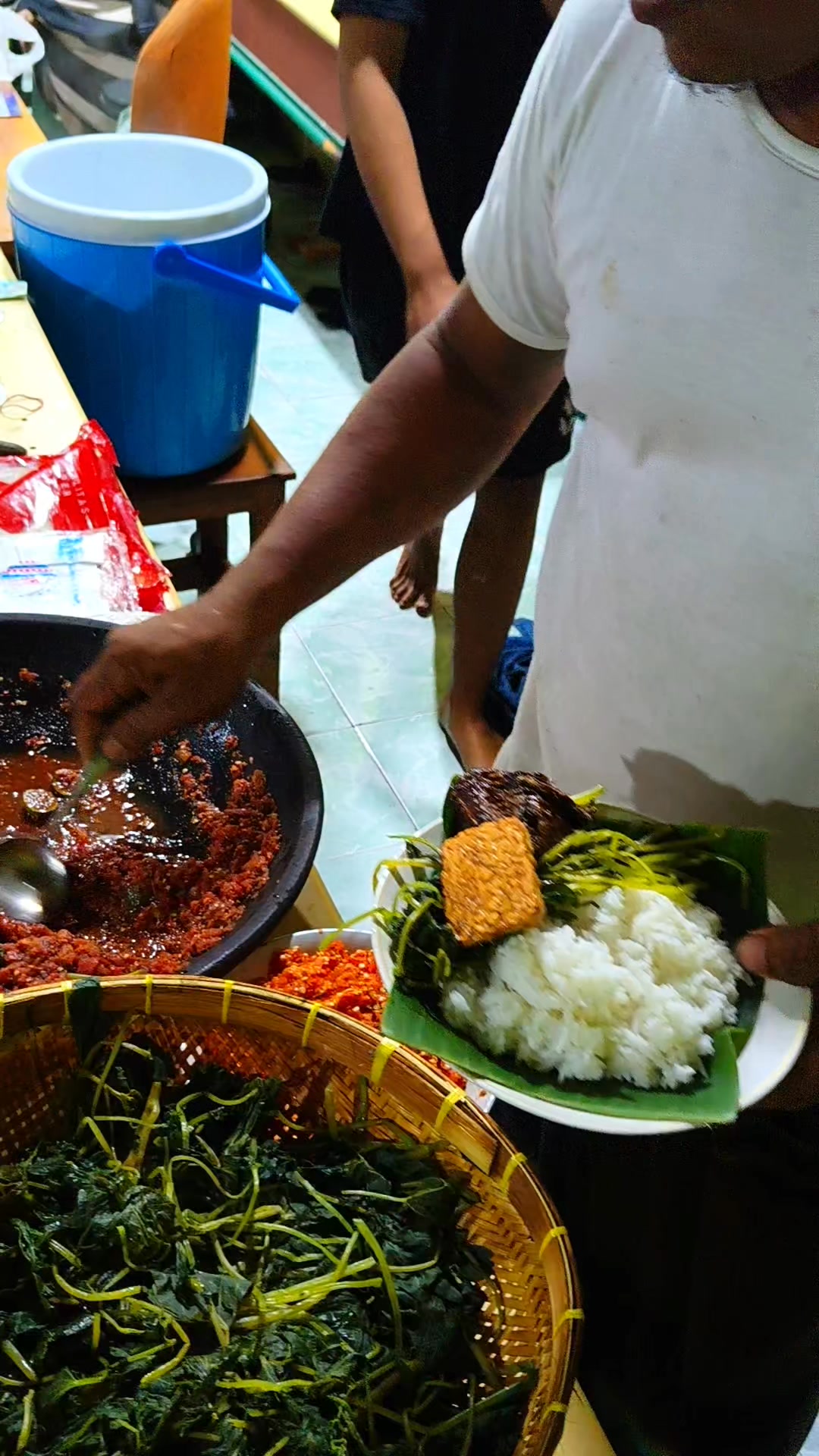Lokasi Sego Sambel Penanggulangan Bencana Weteng Luwe ada di Utara ...