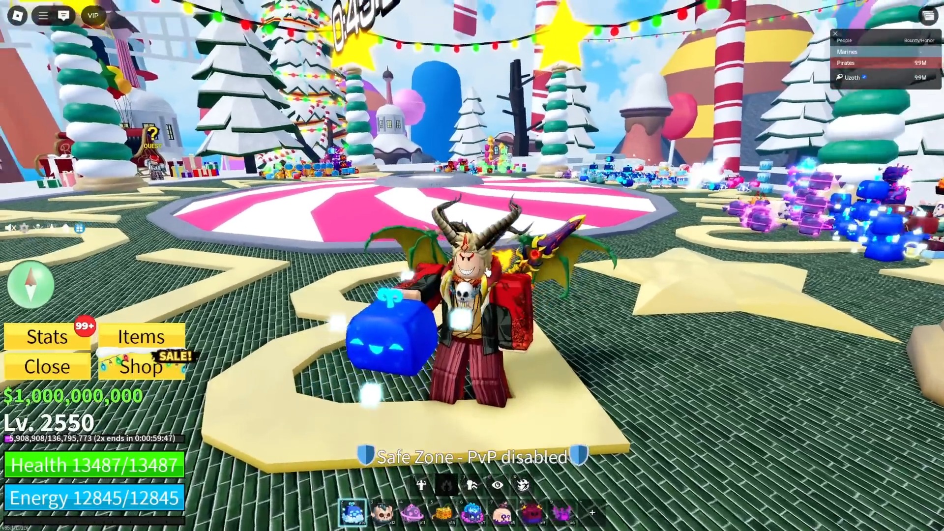I Opened 100 of Every Gift in Blox Fruits