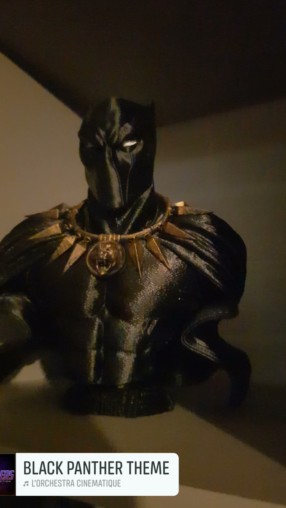 Another wip nearly done black panther by Wicked