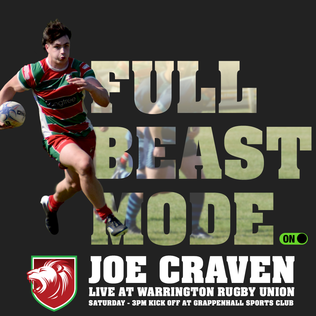 See our back row, Joe Craven go FULL BEAST MODE on Saturday as we take ...