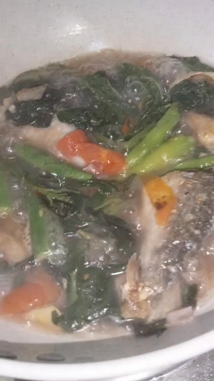 Simpleng luto sa bangus Sarap Lalo pag marami gulay #cooking #soup # ...