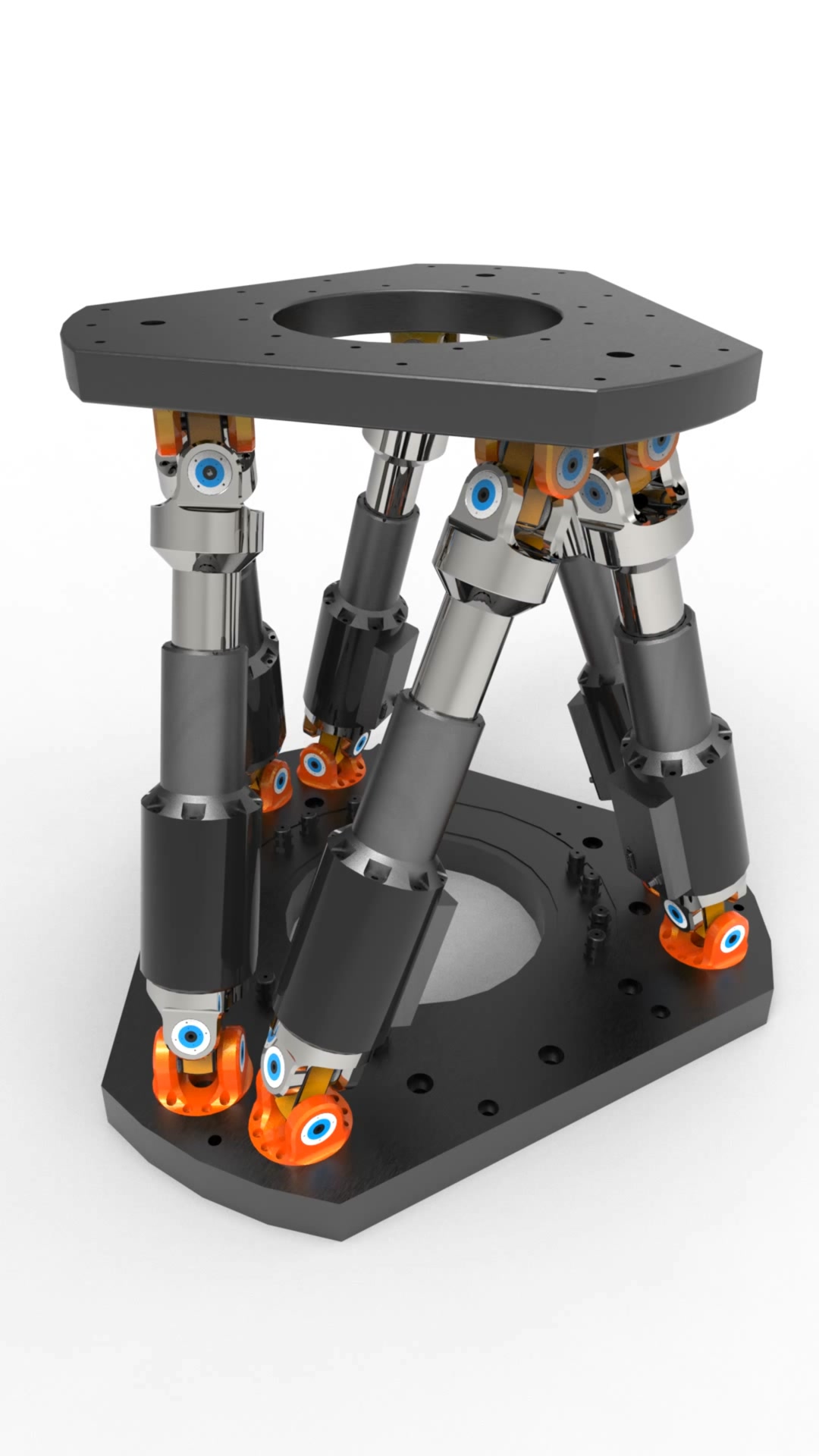 6-DOF Parallel Kinematic Platform. #3ddesign #productdesign #automation ...