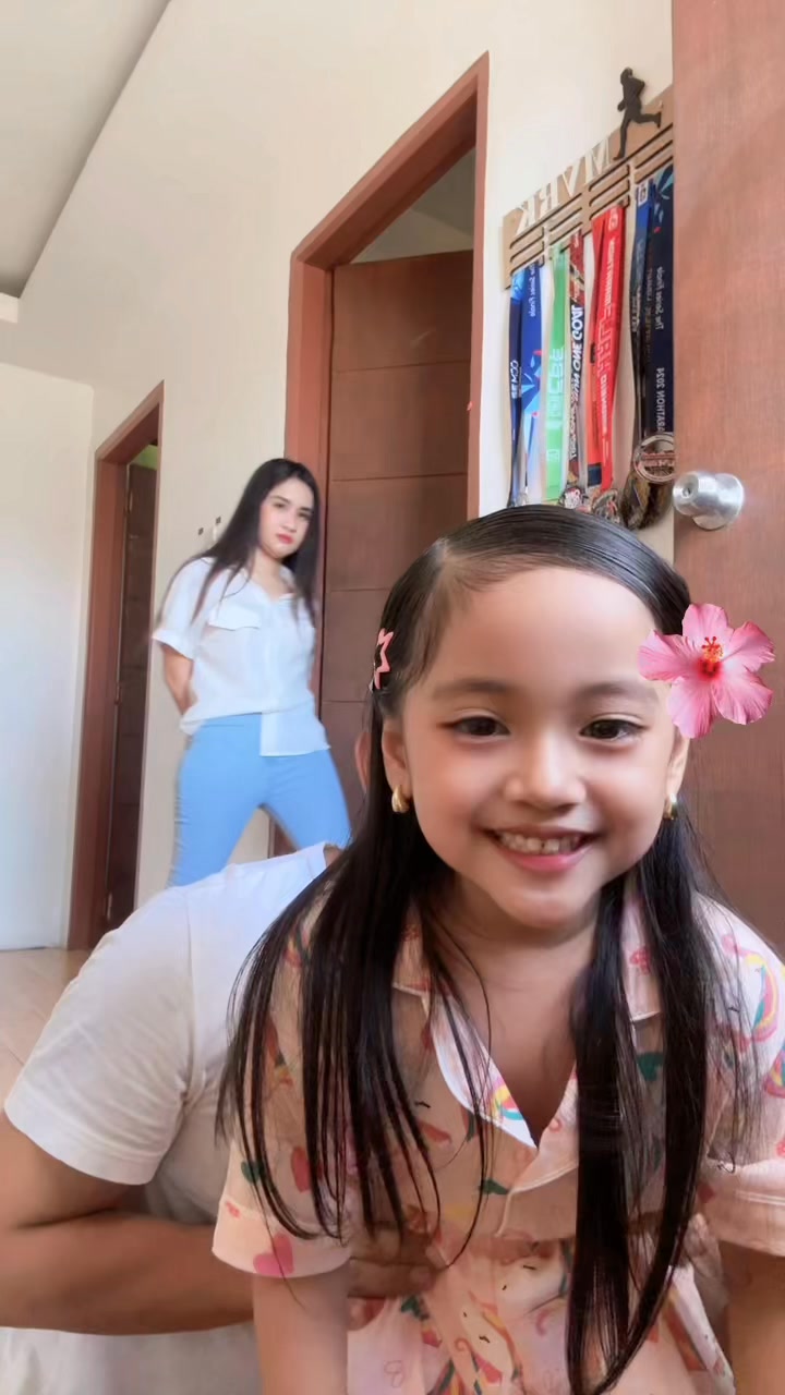 With my daddy Mark Rys and Mommy Arcely | AVA MILAN | Facebook