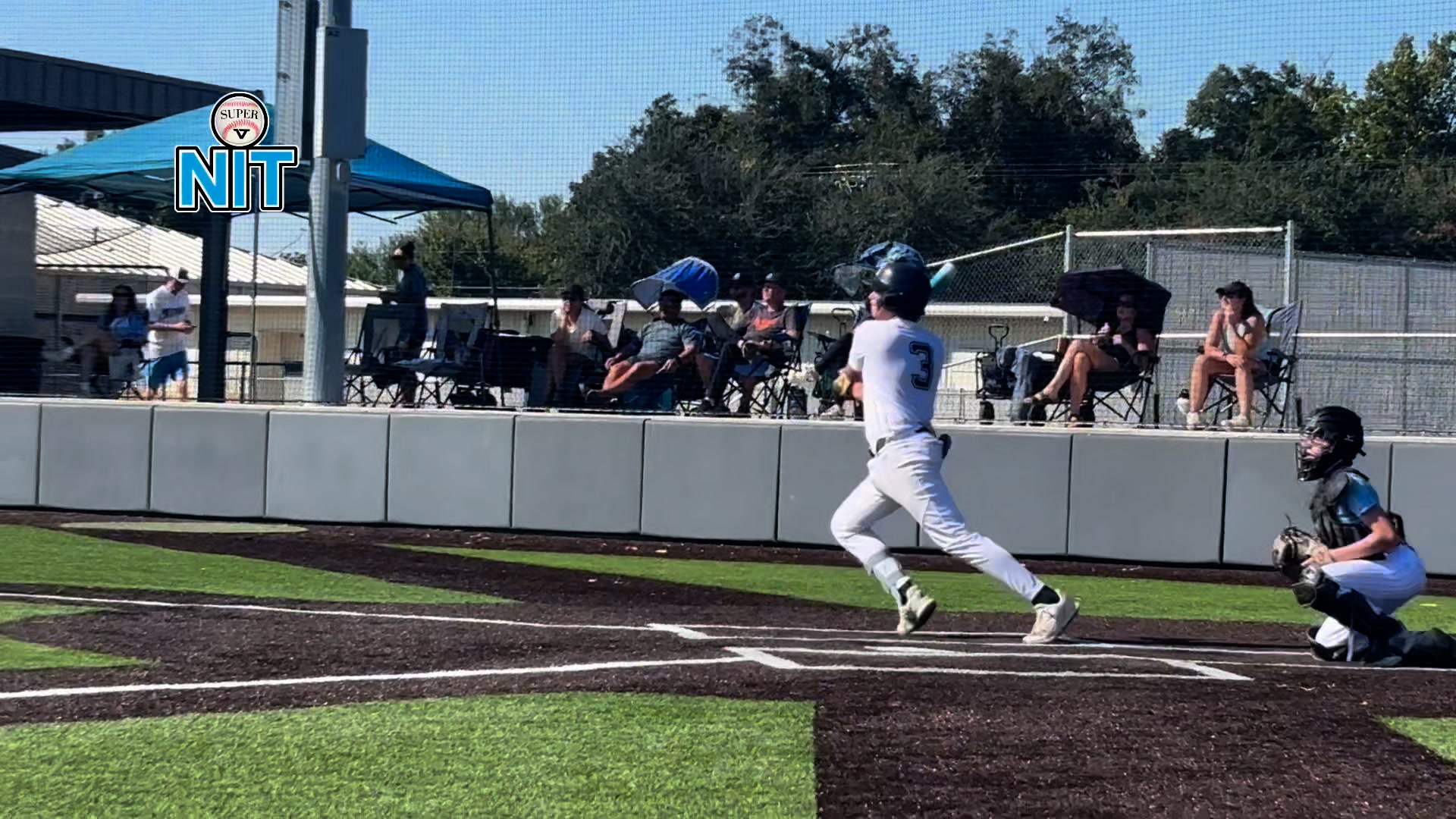 Lucas Acosta barrels this one into LCF for an RBI double at the Five ...