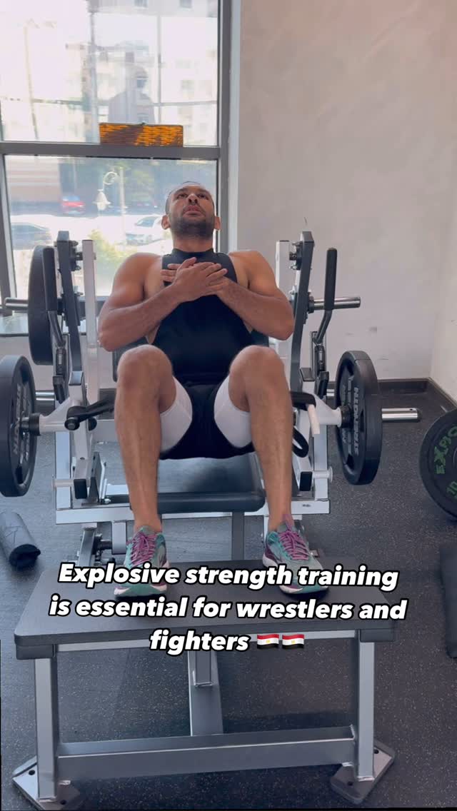 Explosive strength training is essential for wrestlers and fighters as ...