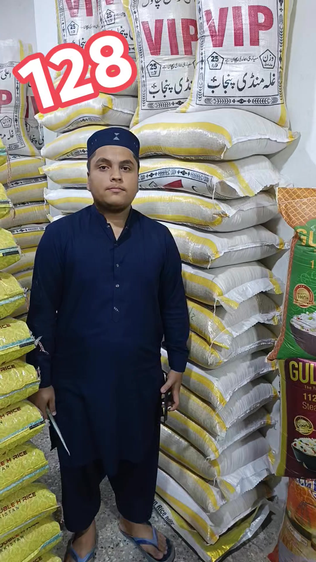 128×25 double steam b3 basmati 📍 Hassan Rice Traders 📞 Phone: 0333 ...