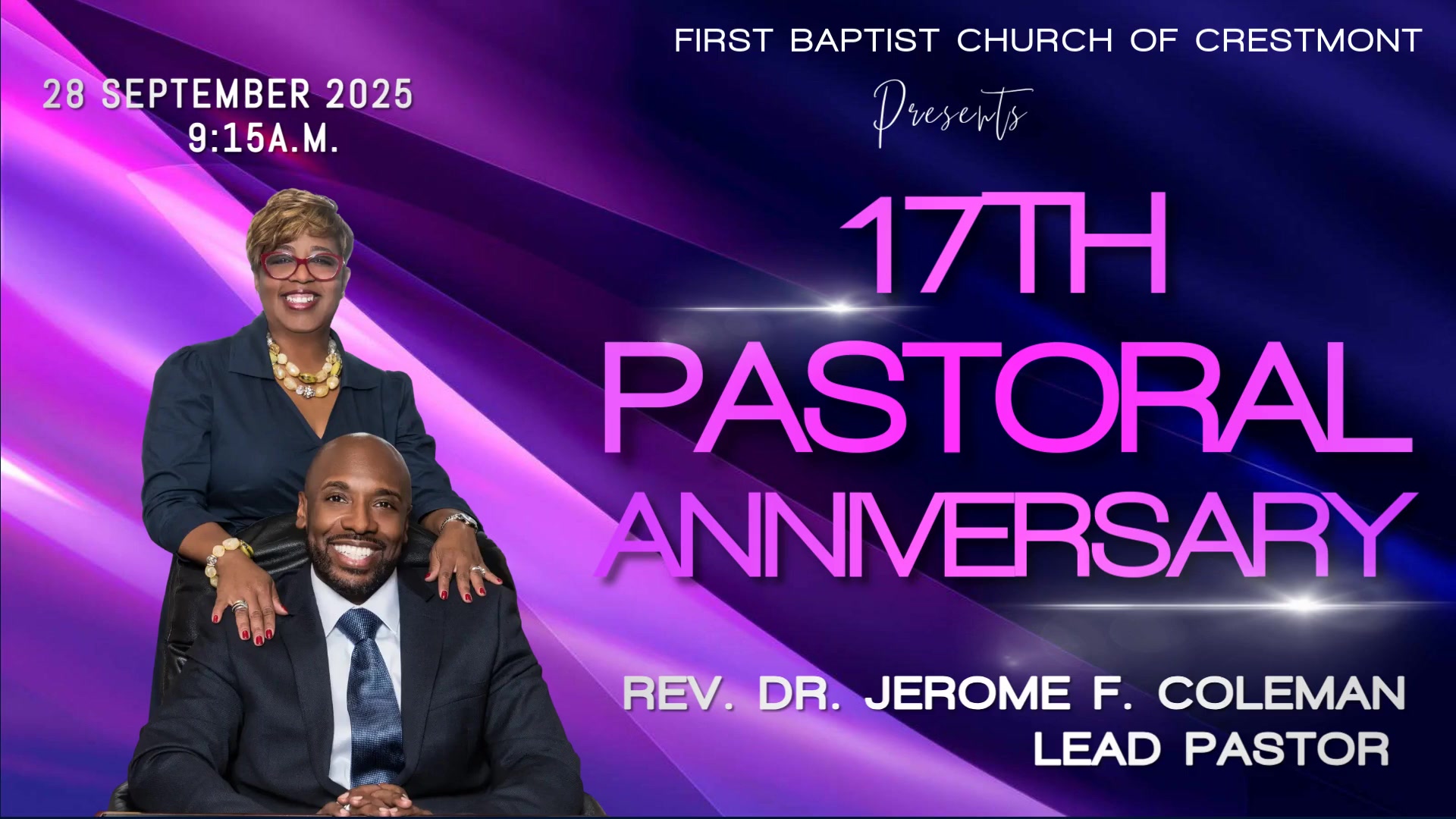 Pastor's Anniversary... - First Baptist Church of Crestmont | Facebook