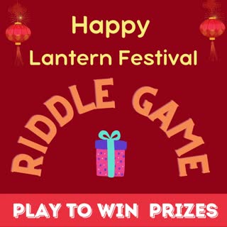 #Riddle Game for kids to explore Lantern Festival that wraps up the 15 ...