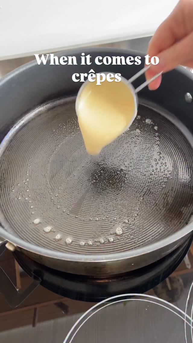 Or better yet have both - Crêpes for dinner AND dessert! 😋 These crêpes ...