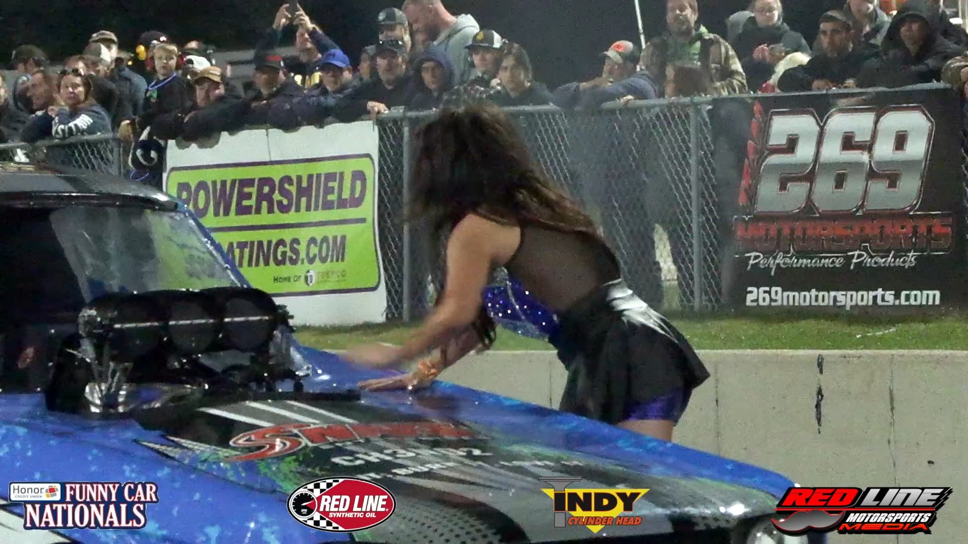 Hill Family Racing Mad Max Nitro Funny Car gets up on two wheels ...