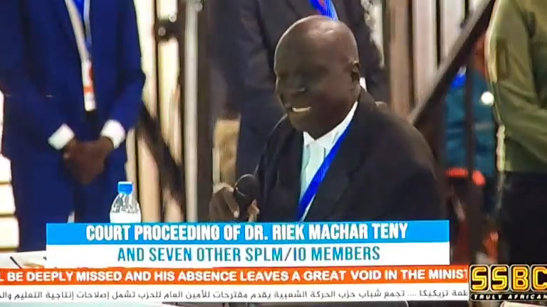 LIVE VIDEO 📸: The Court proceedings of First Vice President Riek Machar ...