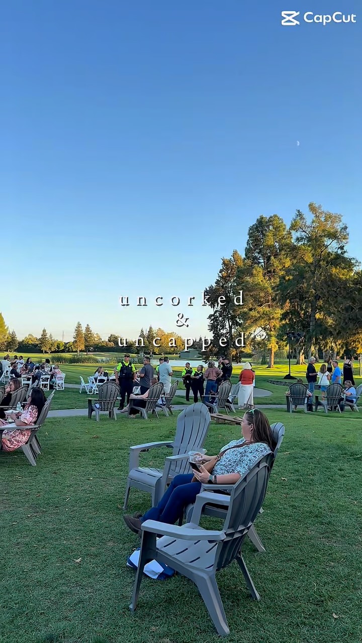 so easy to fall in love with Elk Grove’s Uncorked & Uncapped vendors 😍😍😍 , 🤍 Uncorked & Uncapped always brings such an amazing crowd to Valley Hi. Great drinks, great food, great music, and an even 