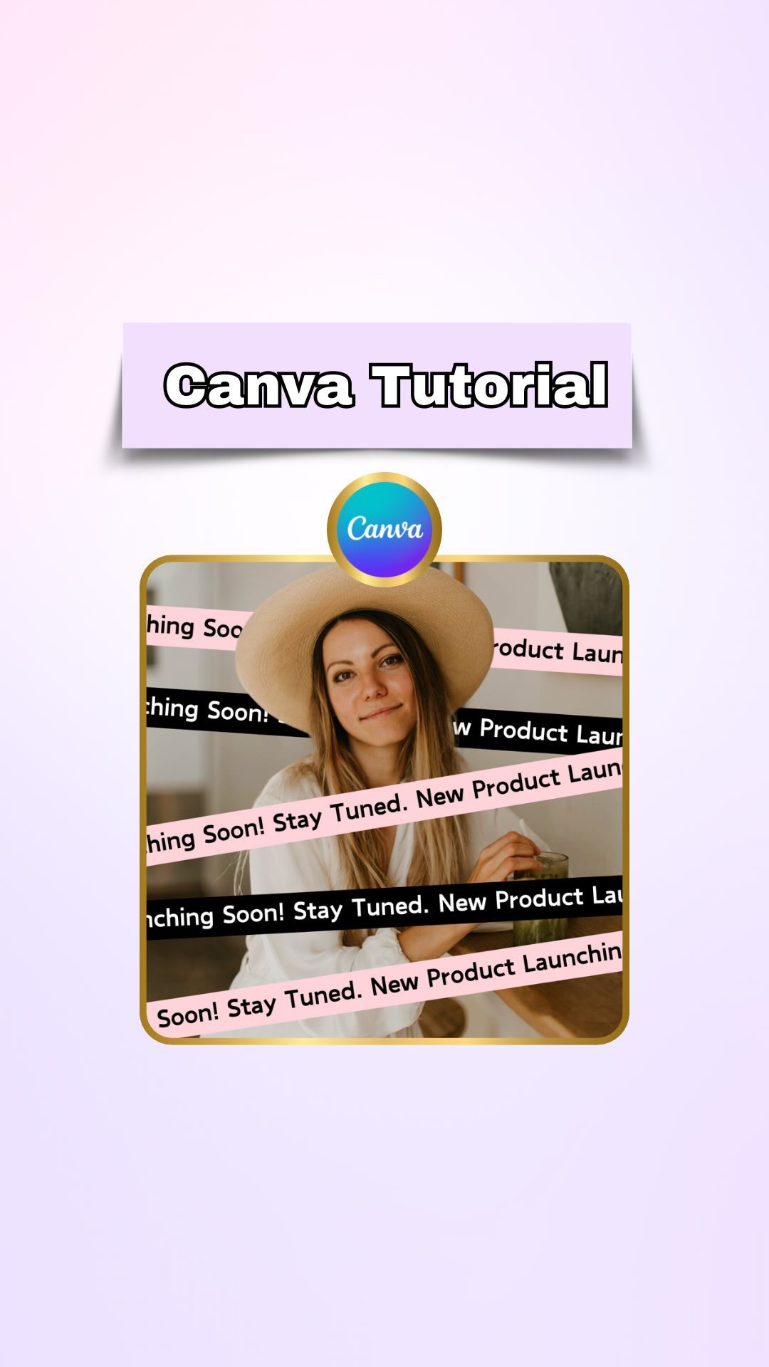 Canva Tutorial For Beginners - How To Create A Moving Tape Text Effect ...