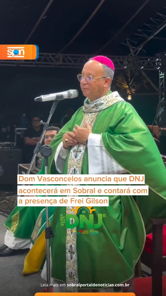 ⛪️ DNJ 2026 EM SOBRAL COM FREI GILSON O Bispo Diocesano de Sobral, Dom ...