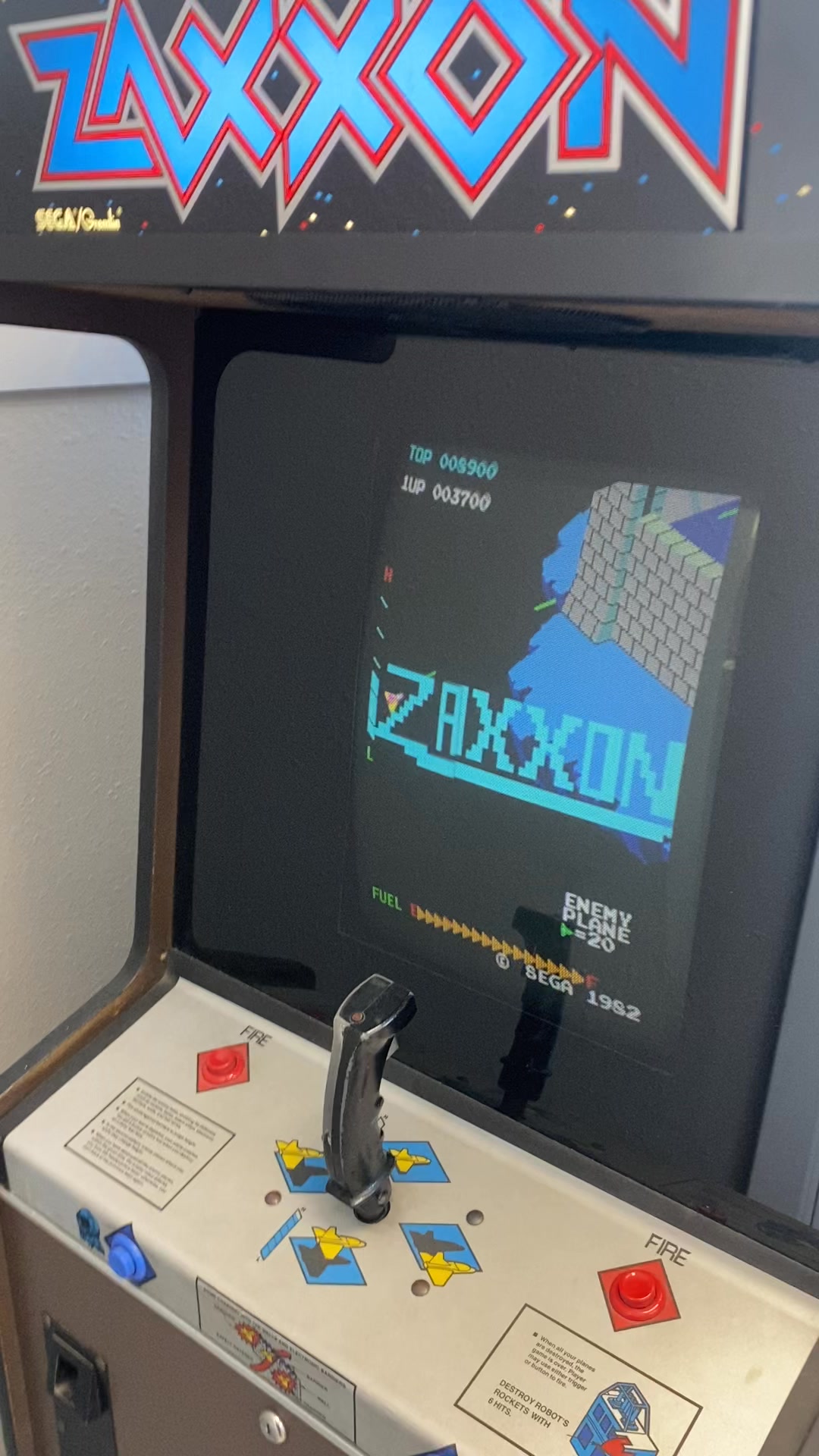 An all original Zaxxon arcade video game | Patrick Scott Patterson