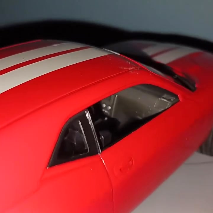 Welly WE4029BL DODGE CHALLENGER T/A 1970 BLUE/BLACK 1:24 Modellino