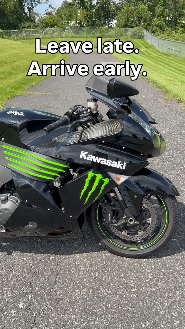 2009 Kawasaki Ninja ZX-14R Monster Energy Special Edition ZX1400C