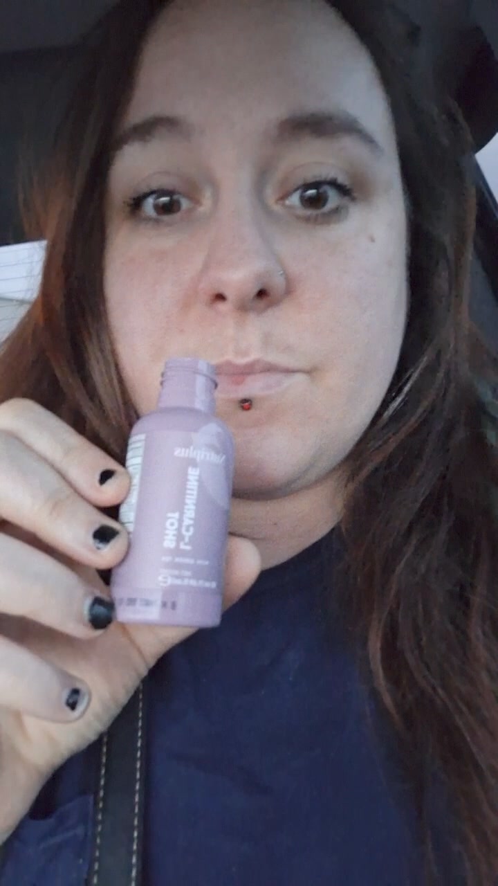 l carnitine and b4 L-carnitine shot going into work, helps with energy muscle aches and so much more🥰 have a wonderful day beautiful people! | Rebecca Sliger salicylic-acid