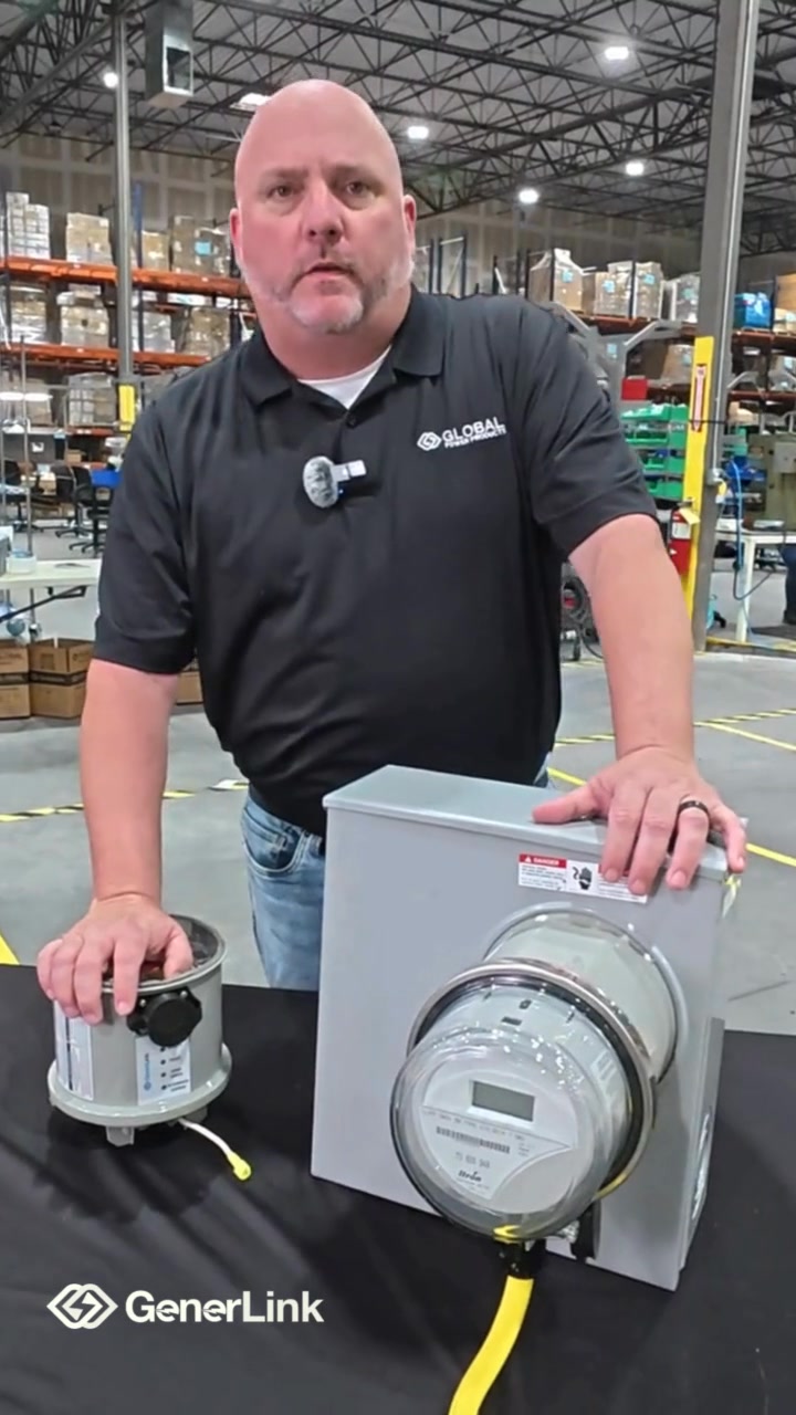 The GenerLink is a meter-mounted transfer switch that offers a simple ...