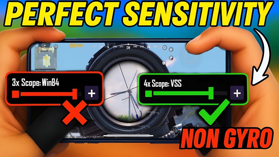 Non Gyro No Recoil sensitivity ✓❌ | Best NON GYRO SENSITIVITY