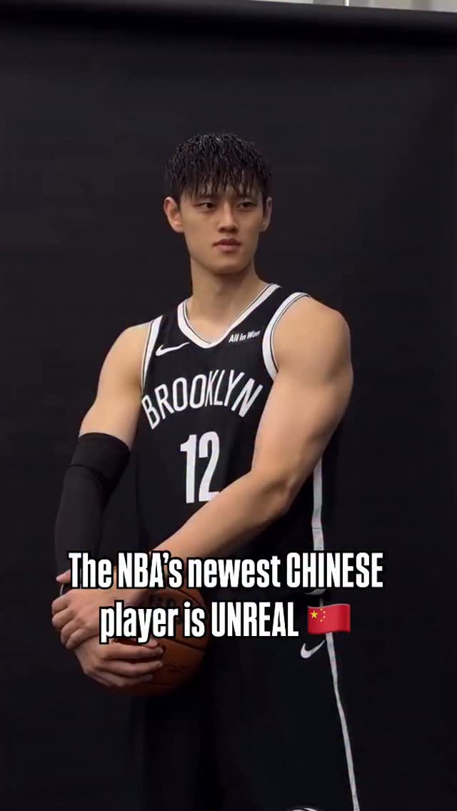 6’11” Fanbo Zeng is an absolute BEAST 🤯 He signed an Exhibit 10 ...