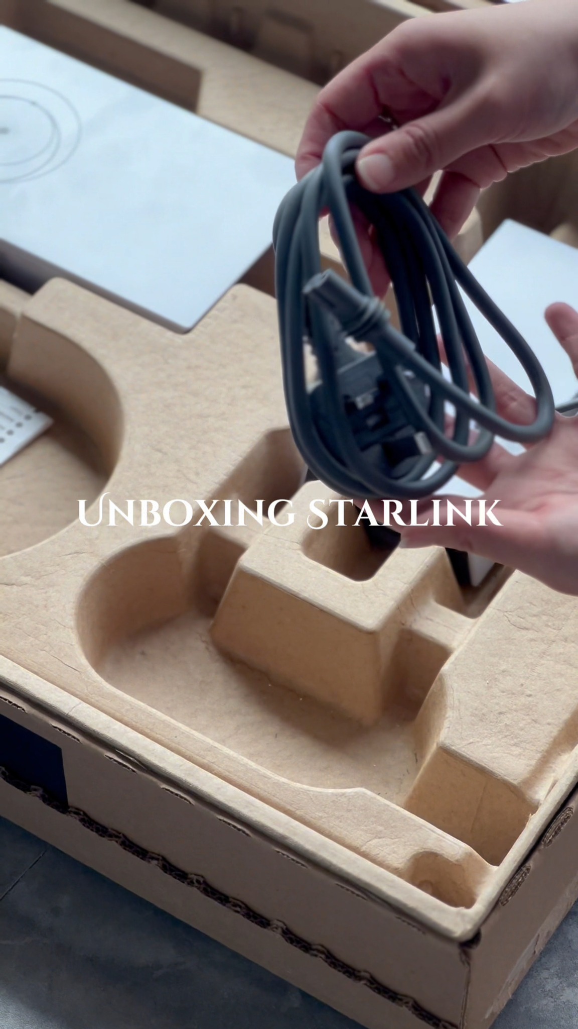 Let's unbox the Starlink Standard Kit! Everything you need to stay