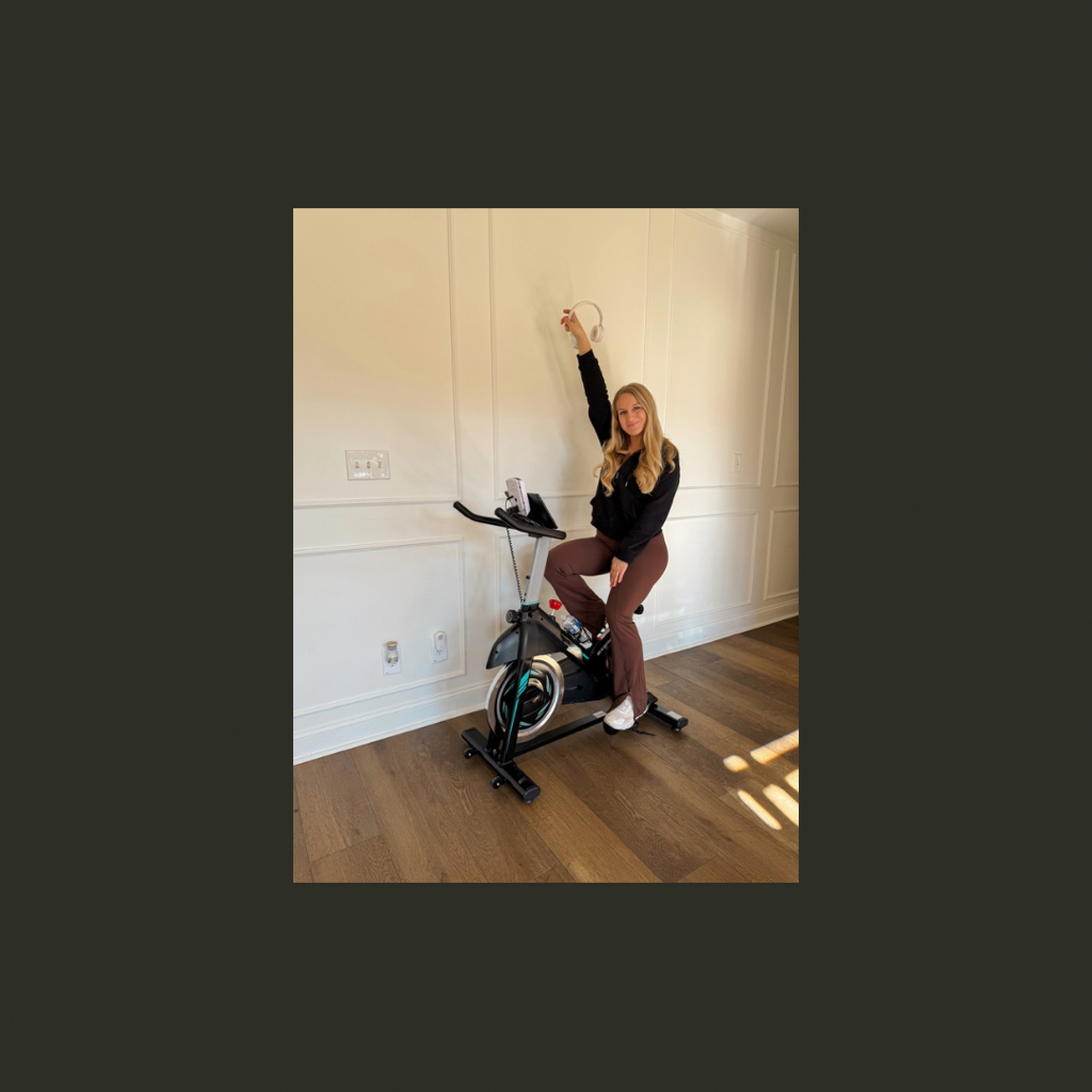 amazon stationary bicycle bike!! Comment BIKE and I’ll send you links!! This one is such a good price and perfect for at home workouts! I don’t know if you knew this or not but I actually used to be a spin Bar Backpack Portable Cocktail way adjustable handlebar and Power (Action):Medium (Mod-Fast) boxfish