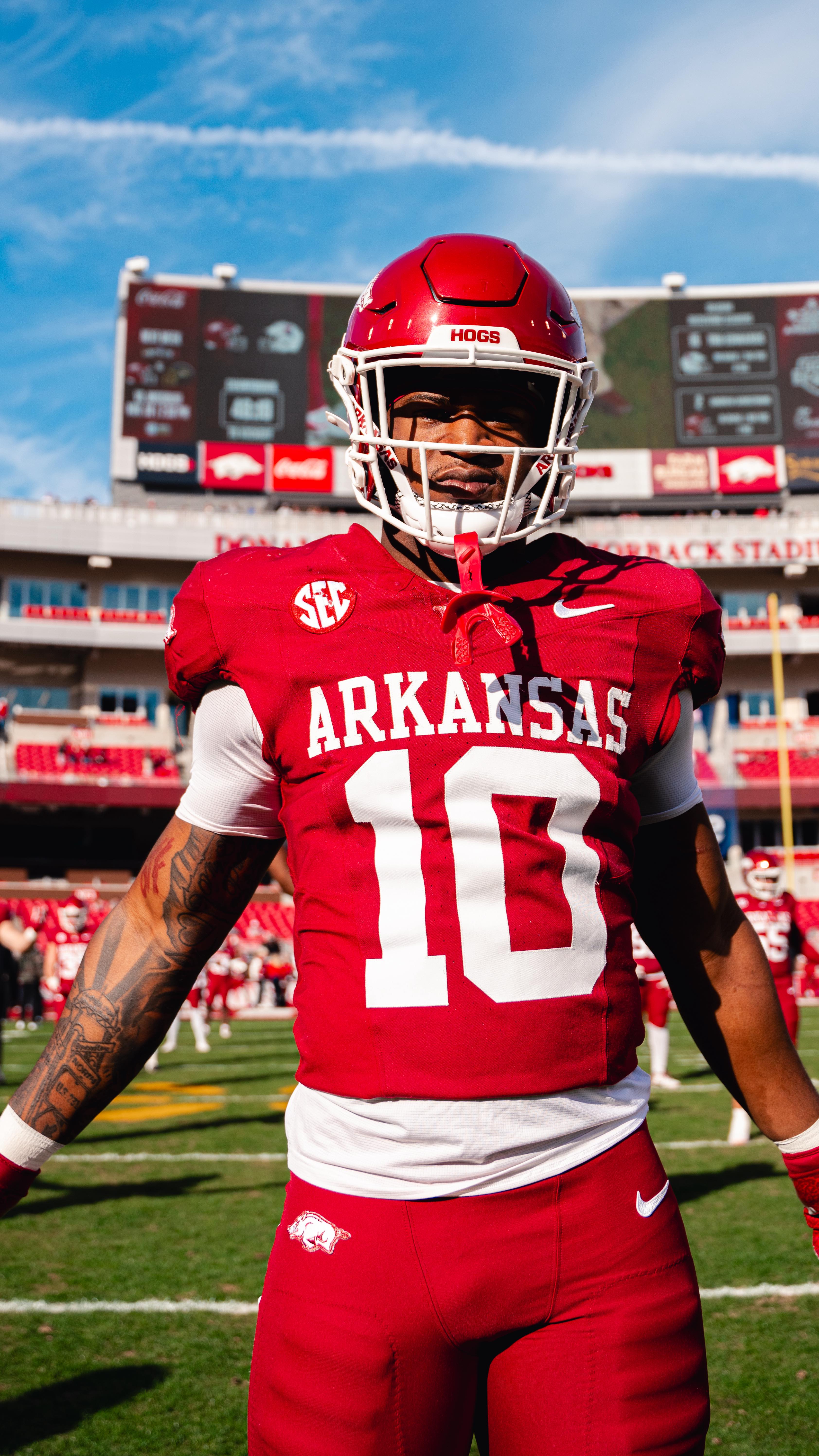 Slidin’ into year two 🤫🛝 | Arkansas Razorback Football | Facebook