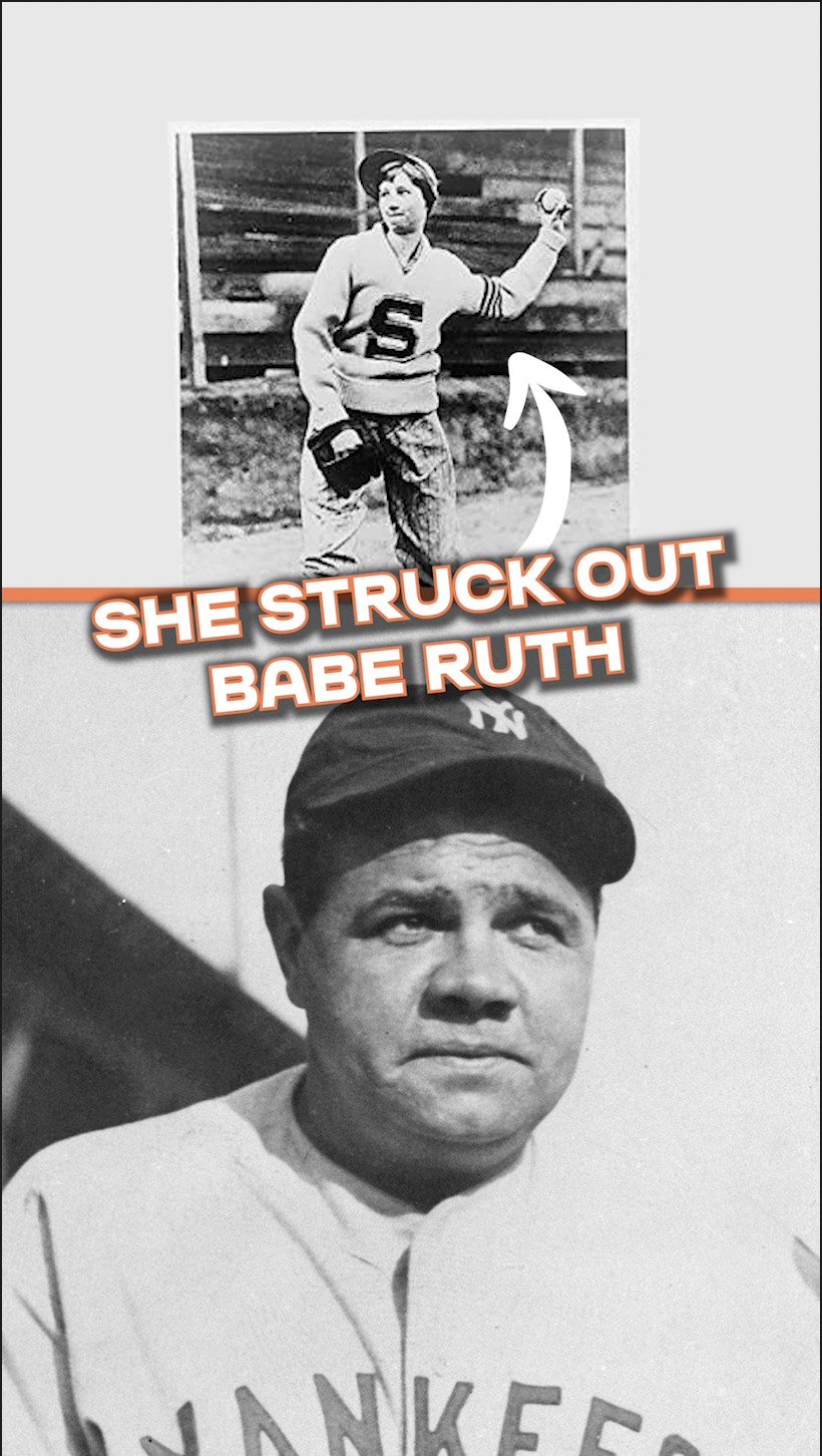 Did you know a teenage girl struck out Babe Ruth AND Lou Gehrig, the ...