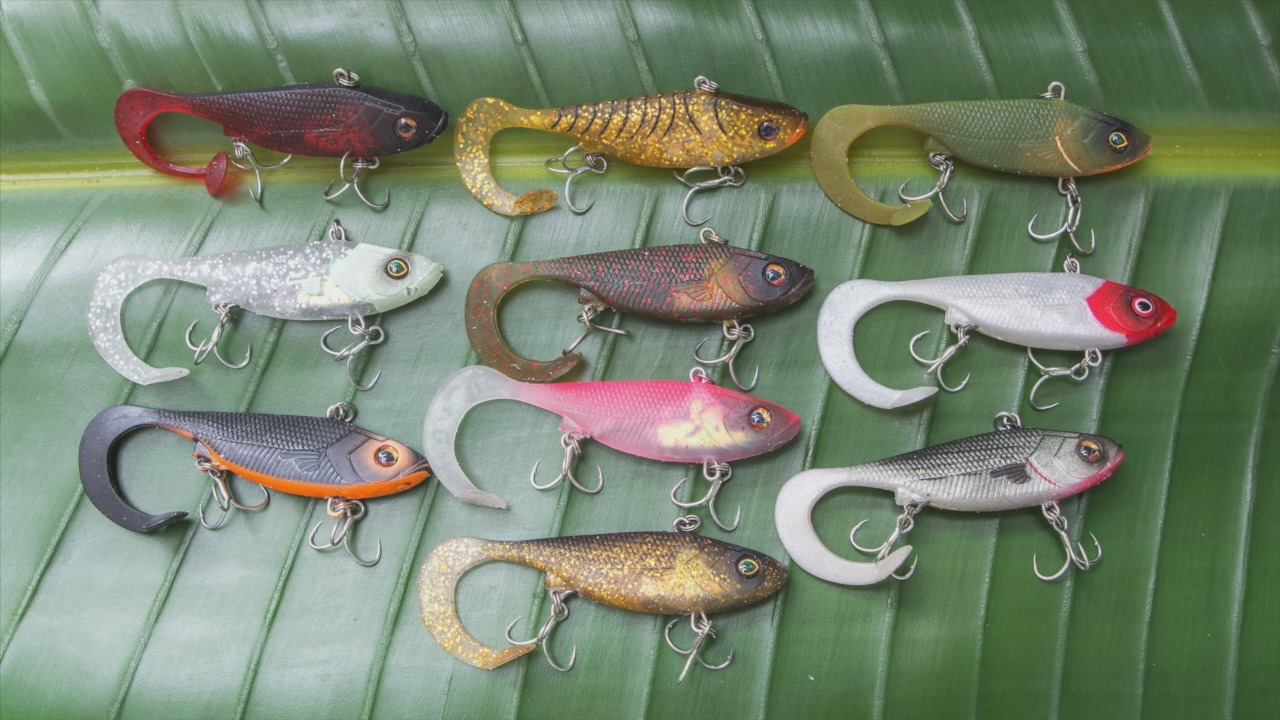fish candy vibe lures Havoc Series Deep: HD-30 The bottom bumper is integrated with the center core and solid body Vib-E Blade Lure - Gold