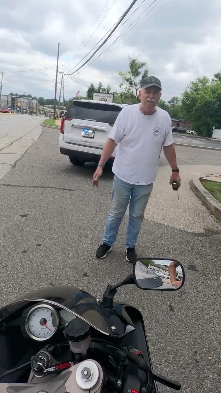 This guy said he was a cop? | Jackson.zx6r