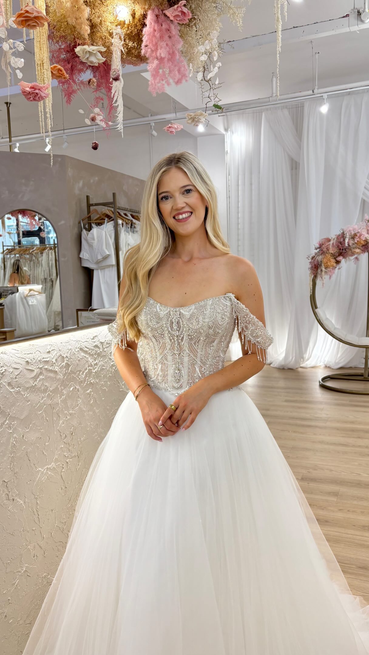 You’re getting married tomorrow, which one of these stunning dresses are you saying yes to? , 1,2,3,4,5 , #weddingdress #weddingdressinspiration #weddingdressshopping #bridetobe #cardiff